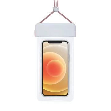 WIWU AQUA WATERPROOF BAG FOR MOBILE PHONE - WHITE