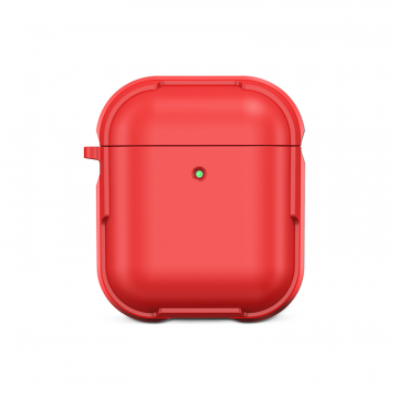 WIWU DEFENSE ARMOR STRONG METAL ULTIMATE PROTECTION CASE FOR AIRPODS - RED