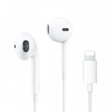 WIWU EARBUDS LIGHTNING CONNECTOR - WHITE