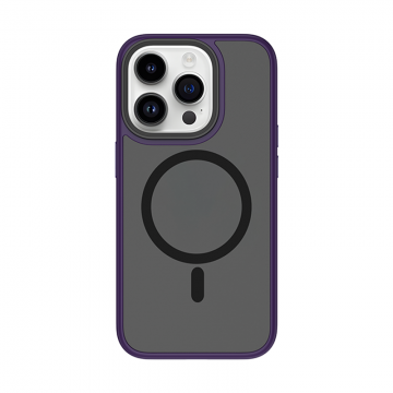 WIWU FGG-011 STRONG MAGNETIC PREMIUM CASE FOR IPHONE 15 PRO MAX (6.7") - PURPLE