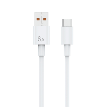 WIWU G104 66W YOUPIN SERIES  USB TO TYPE-C DATA CABLE 1.2M - WHITE