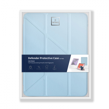 WIWU DEFENDER PROTECTIVE CASE FOR IPAD  10.2"/10.5" - LIGHT BLUE