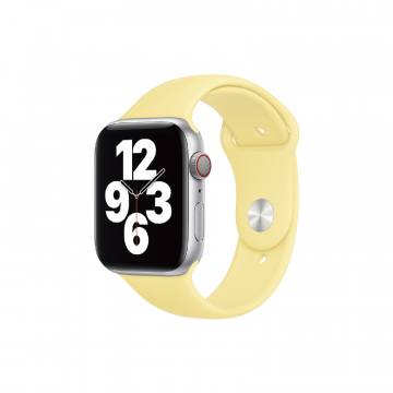 WIWU ONE COLOR SPORT BAND WATCHBAND FOR IWATCH (38-40MM) - LIGHT LEMON YELLOW