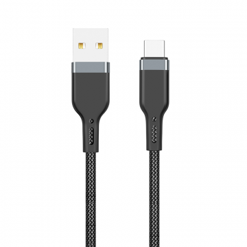 WIWU PT02 PLATINUM CABLE USB TO TYPE-C 3M - BLACK
