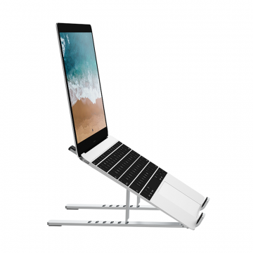 WIWU S400 ADJUSTABLE LAPTOP STAND - SILVER