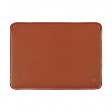 WIWU SKIN PRO PLATINUM WITH MICROFIBER LEATHER SLEEVE FOR MACBOOK 16.2" - BROWN
