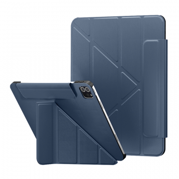 WIWU TRANSFORMERS IPAD FOLIO CASE FOR 10.2" - NAVY BLUE