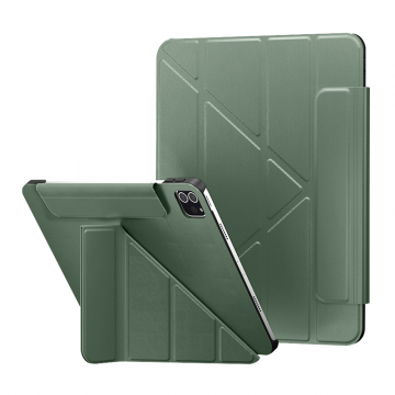 WIWU TRANSFORMERS IPAD FOLIO CASE FOR 10.9"/11" - MIDNIGHT GREEN