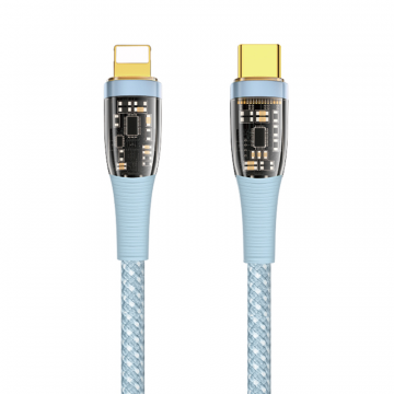 WIWU TM01 20W PD DATA CABLE TYPE-C TO LIGHTNING 1.2M - BLUE