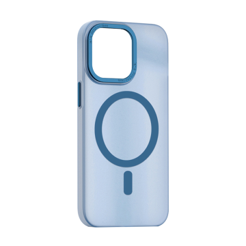 WIWU ULTRA THIN MAGNETIC FROSTED ANTI-DROP CASE FOR IPHONE 14 PRO MAX (6.7") - BLUE