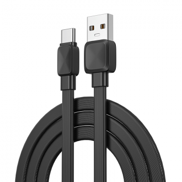 WIWU WI-C003 BRAVO USB TO TYPE-C CHARGING CABLE 2.4A 1M - BLACK