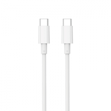 WIWU WI-C008 CLASSIC 100W TYPE-C TO TYPE-C CHARGING CABLE 1.2M - WHITE