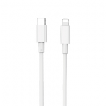 WIWU WI-C008 CLASSIC 30W TYPE-C TO LIGHTNING CHARGING CABLE 1.2M - WHITE