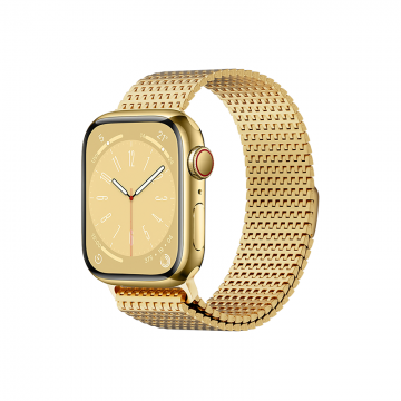 WIWU WI-WB002 DOMINO WATCHBAND FOR IWATCH 42-49MM - GOLD