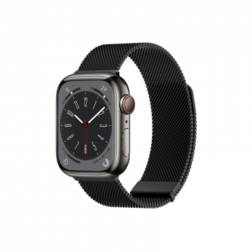 WIWU WI-WB005 MILANESE MAGNETIC WATCHBAND FOR IWATCH 42-49MM - BLACK