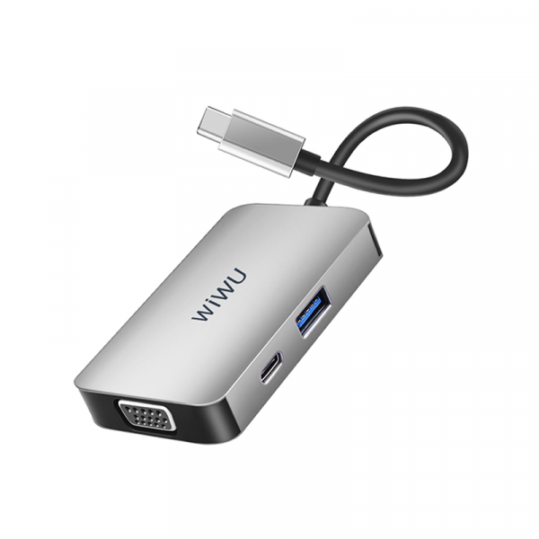 accurately Sobbing Premature WIWU ALPHA 5 IN 1 USB-C HUB A513HVP - GRAY | Premium Travel Essentials &  Mobile Accessories